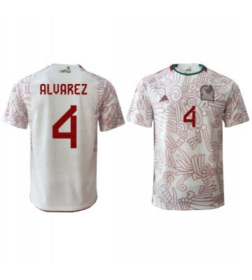 Mexico Edson Alvarez #4 Bortedrakt VM 2022 Kortermet